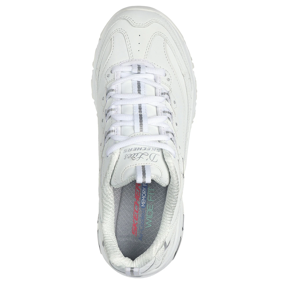 ZAPATILLAS MUJER SKECHERS URBANAS BLANCO D'LITES - 4