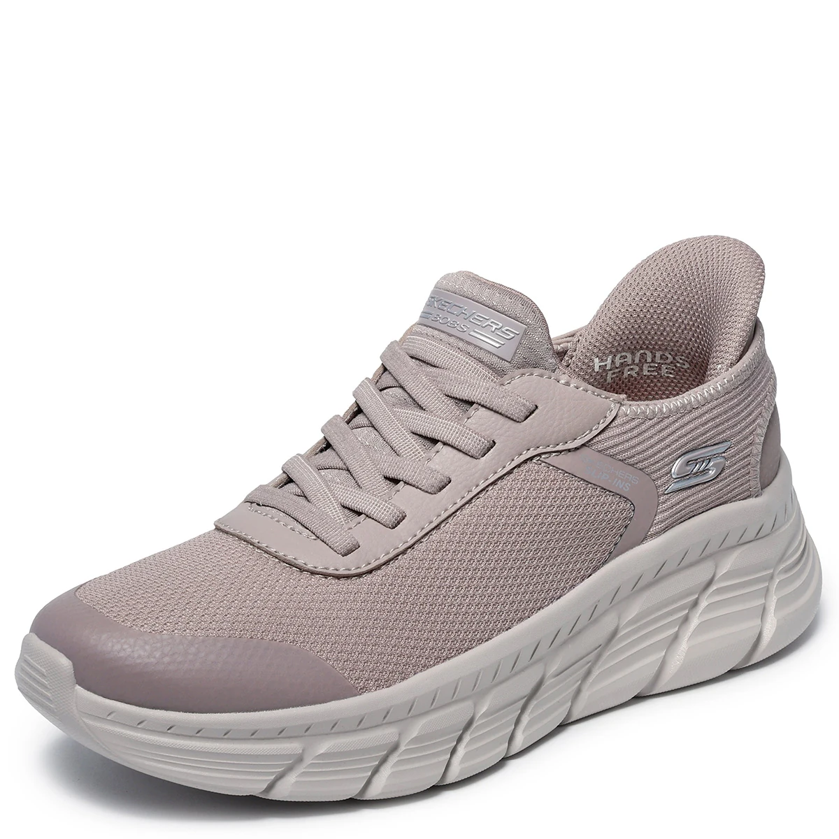 ZAPATILLAS MUJER SKECHERS URBANAS GRIS BOBS B FLEX HI - 4