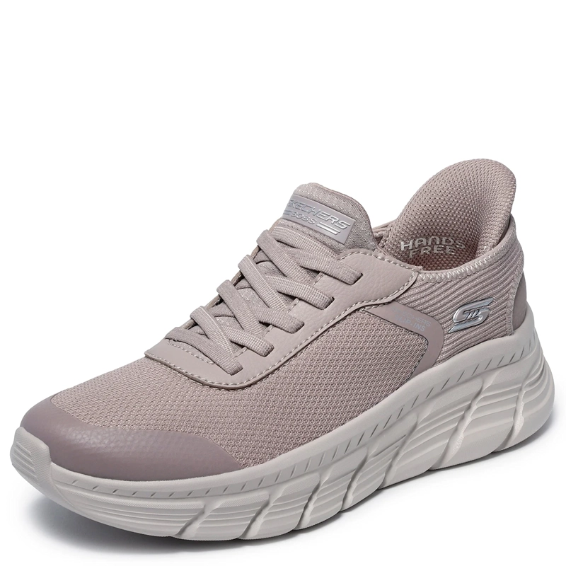 ZAPATILLAS MUJER SKECHERS URBANAS GRIS BOBS B FLEX HI - 4