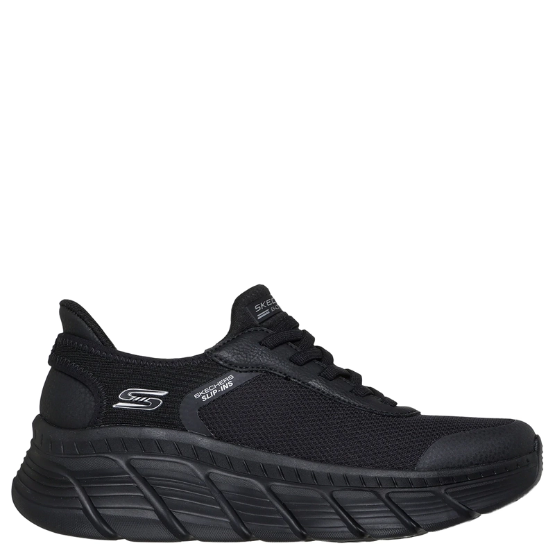 ZAPATILLAS MUJER SKECHERS URBANAS NEGRO BOBS B FLEX HI - 2