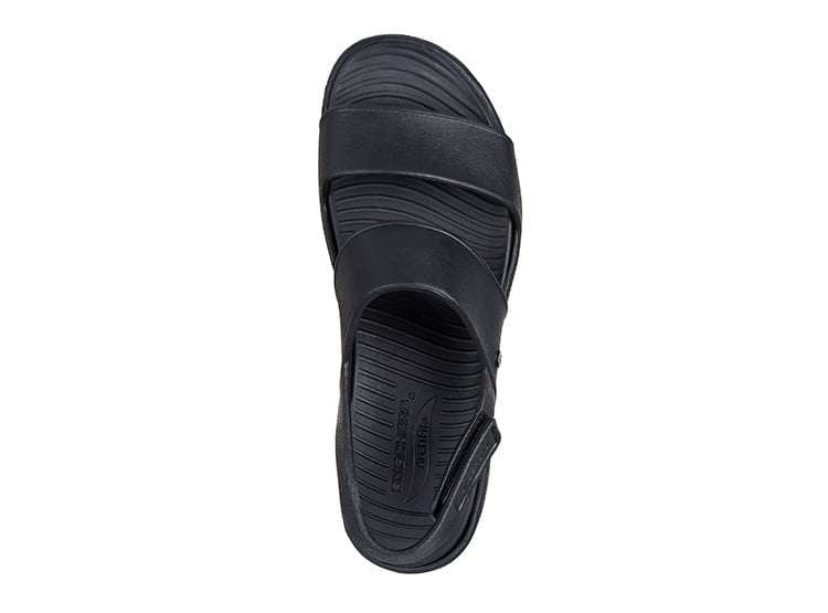 SANDALIAS MUJER SKECHERS NEGRO 111257-BBK ARCH FIT UPBEAT - 4