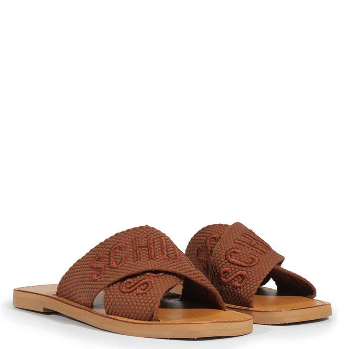 SANDALIAS CUERO MUJER SCHUTZ CAMEL - 3