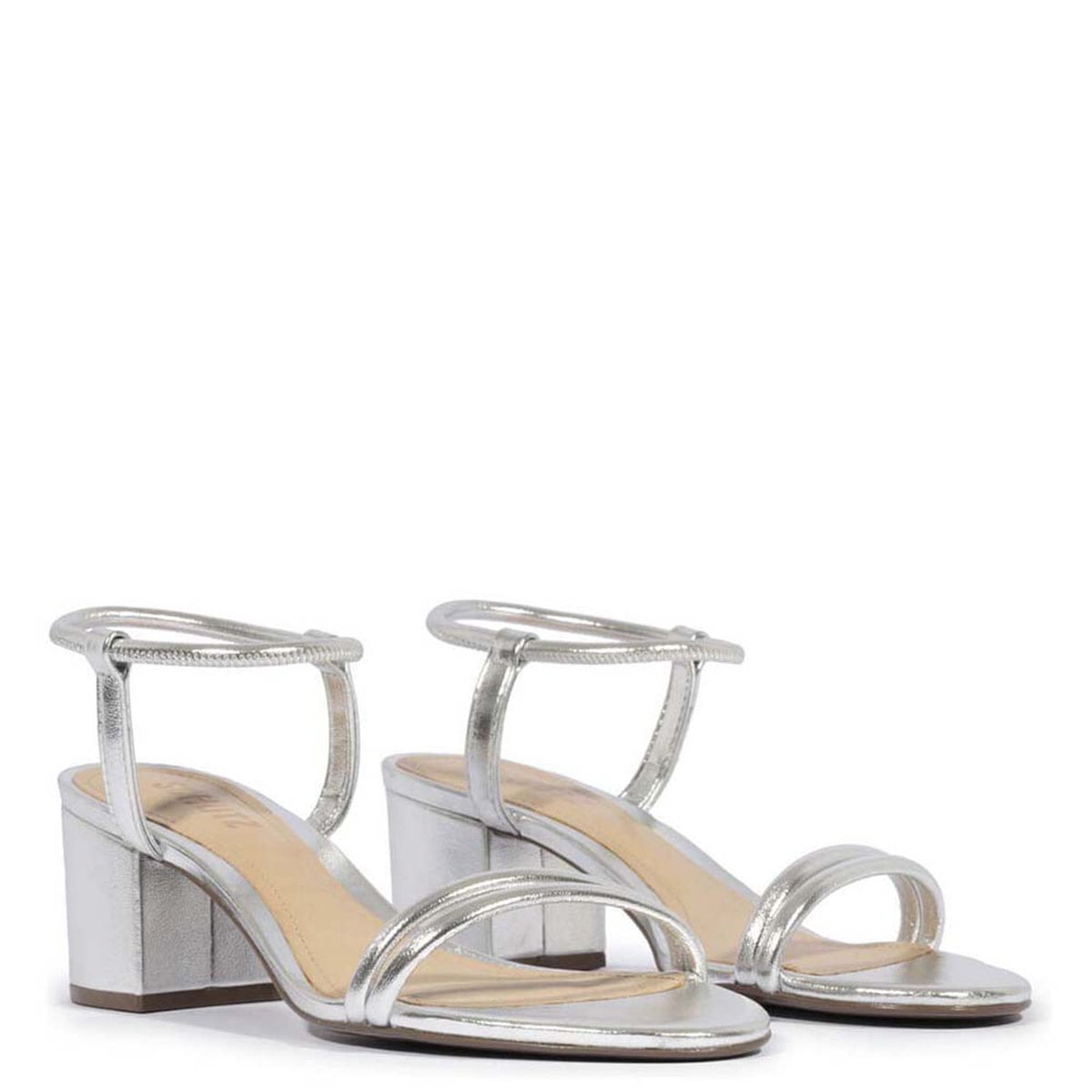 SANDALIAS MUJER SCHUTZ PLATEADO - 2