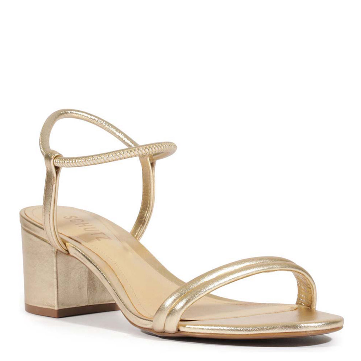 SANDALIAS MUJER SCHUTZ DORADO - 3