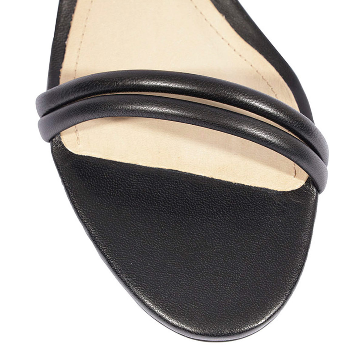 SANDALIAS CUERO MUJER SCHUTZ NEGRO - 6