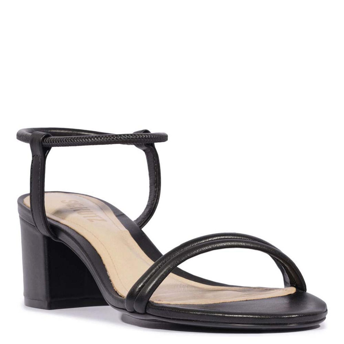 SANDALIAS CUERO MUJER SCHUTZ NEGRO - 2