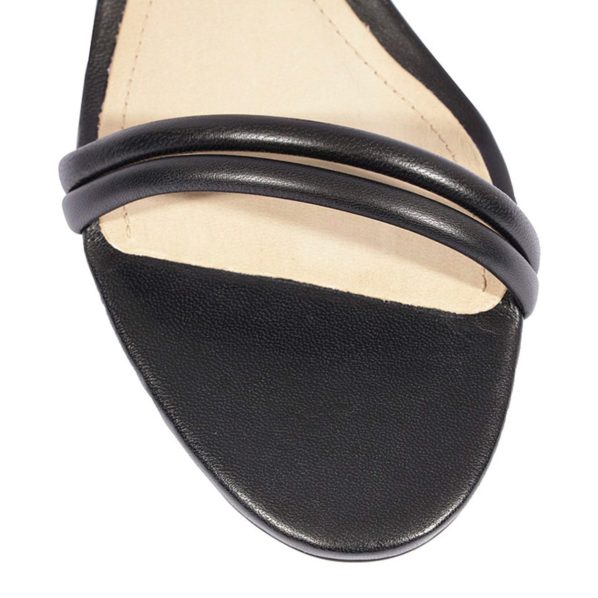 SANDALIAS CUERO MUJER SCHUTZ NEGRO - 6