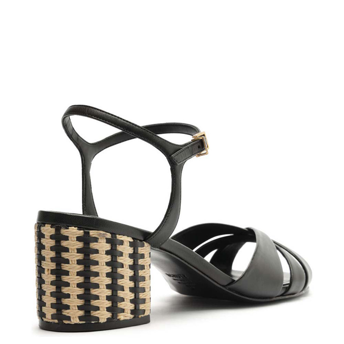 SANDALIAS CUERO MUJER SCHUTZ NEGRO - 3