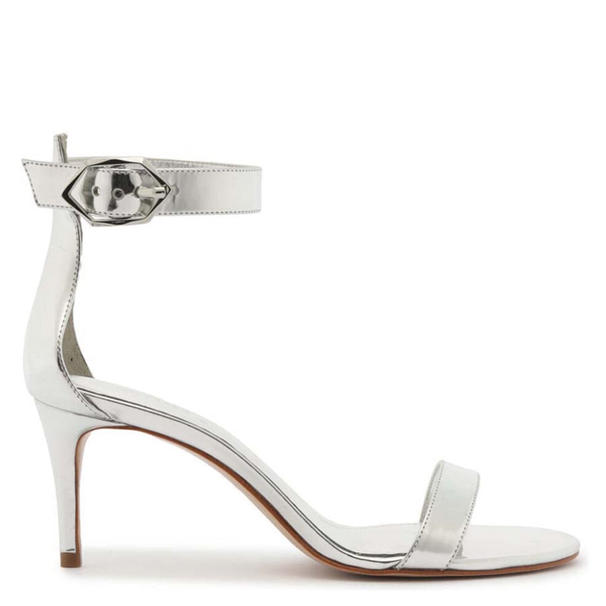 SANDALIAS MUJER SCHUTZ PLATEADO - 2