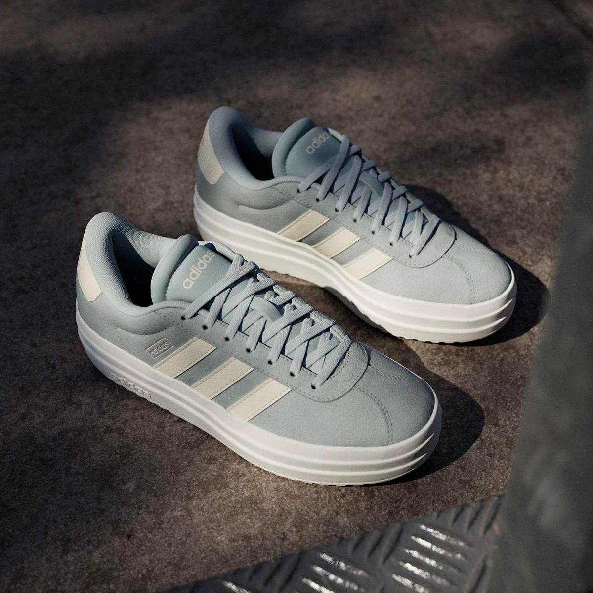 ZAPATILLAS MUJER ADIDAS URBANAS VERDE ZAPATILLAS ADIDAS VL COURT BOLD IH9150 CUERO - 2