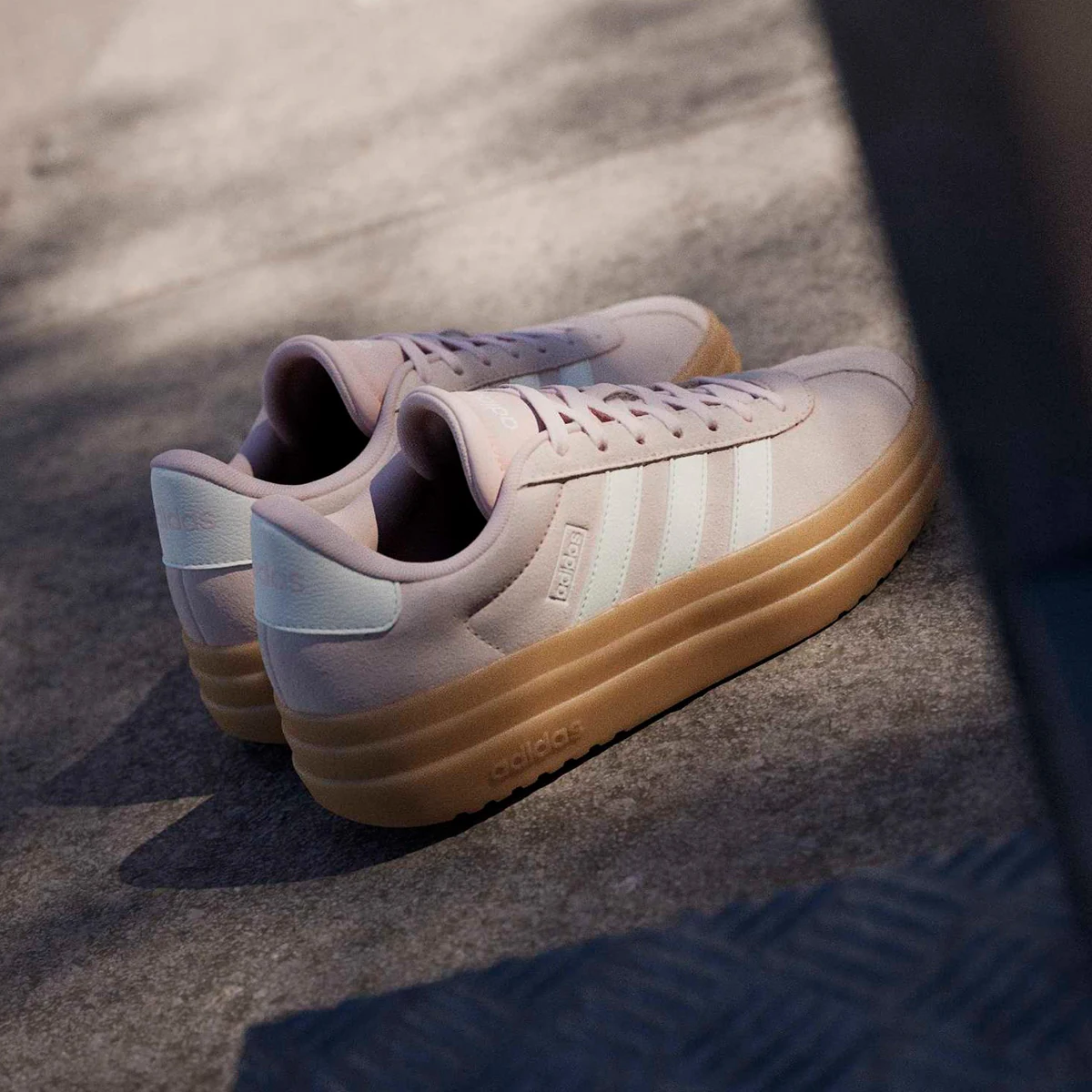 ZAPATILLAS MUJER ADIDAS URBANAS ROSADO ZAPATILLAS ADIDAS VL COURT BOLD IH9151 CUERO - 3