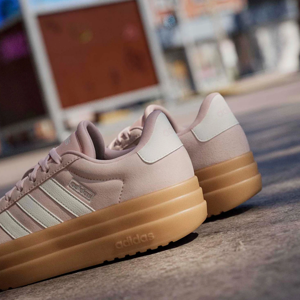 ZAPATILLAS MUJER ADIDAS URBANAS ROSADO ZAPATILLAS ADIDAS VL COURT BOLD IH9151 CUERO - 6