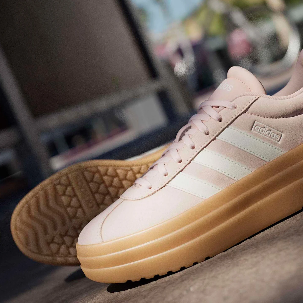 ZAPATILLAS MUJER ADIDAS URBANAS ROSADO ZAPATILLAS ADIDAS VL COURT BOLD IH9151 CUERO - 7