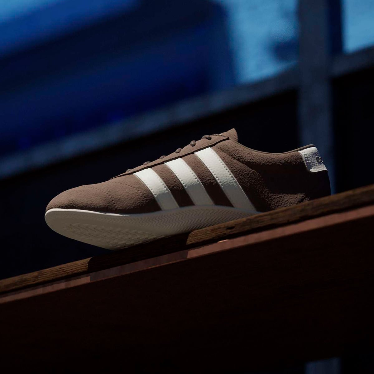 ZAPATILLAS MUJER ADIDAS URBANAS MARRÓN ZAPATILLAS ADIDAS GRAND COURT LO JQ7226 CUERO - 6