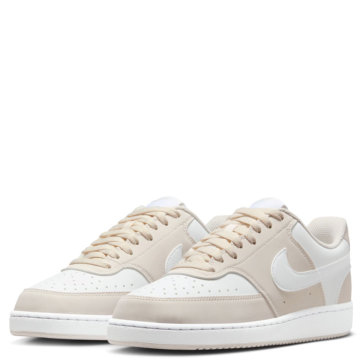 ZAPATILLAS MUJER NIKE URBANAS CREMA W NIKE COURT VISION LO 1 - 2