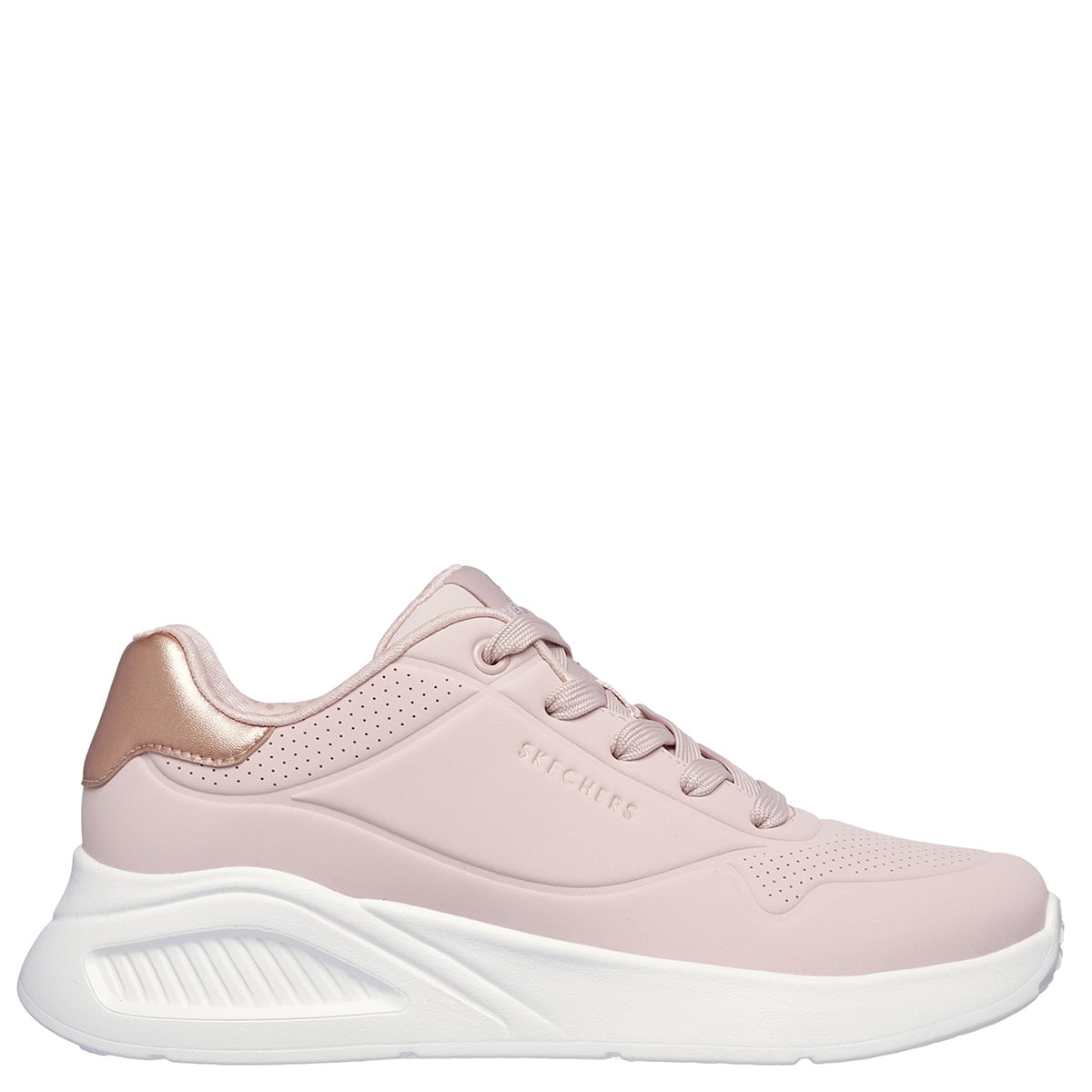 ZAPATILLAS MUJER SKECHERS URBANAS ROSADO UNO LITE - 2