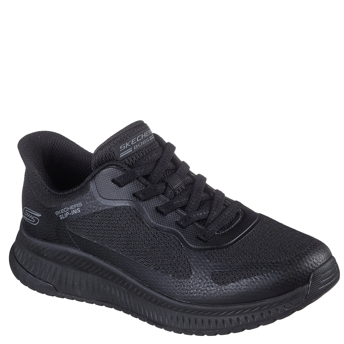 ZAPATILLAS MUJER SKECHERS URBANAS NEGRO BOBS SQUAD 4 - 1