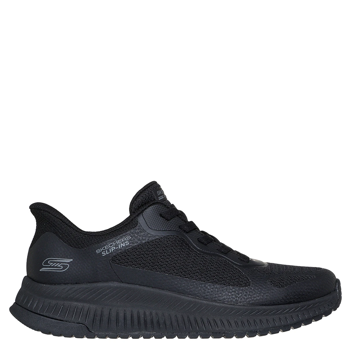 ZAPATILLAS MUJER SKECHERS URBANAS NEGRO BOBS SQUAD 4 - 2