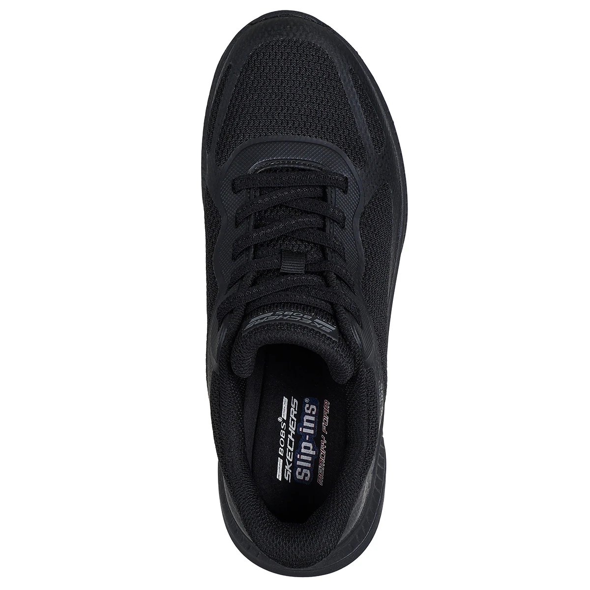 ZAPATILLAS MUJER SKECHERS URBANAS NEGRO BOBS SQUAD 4 - 4