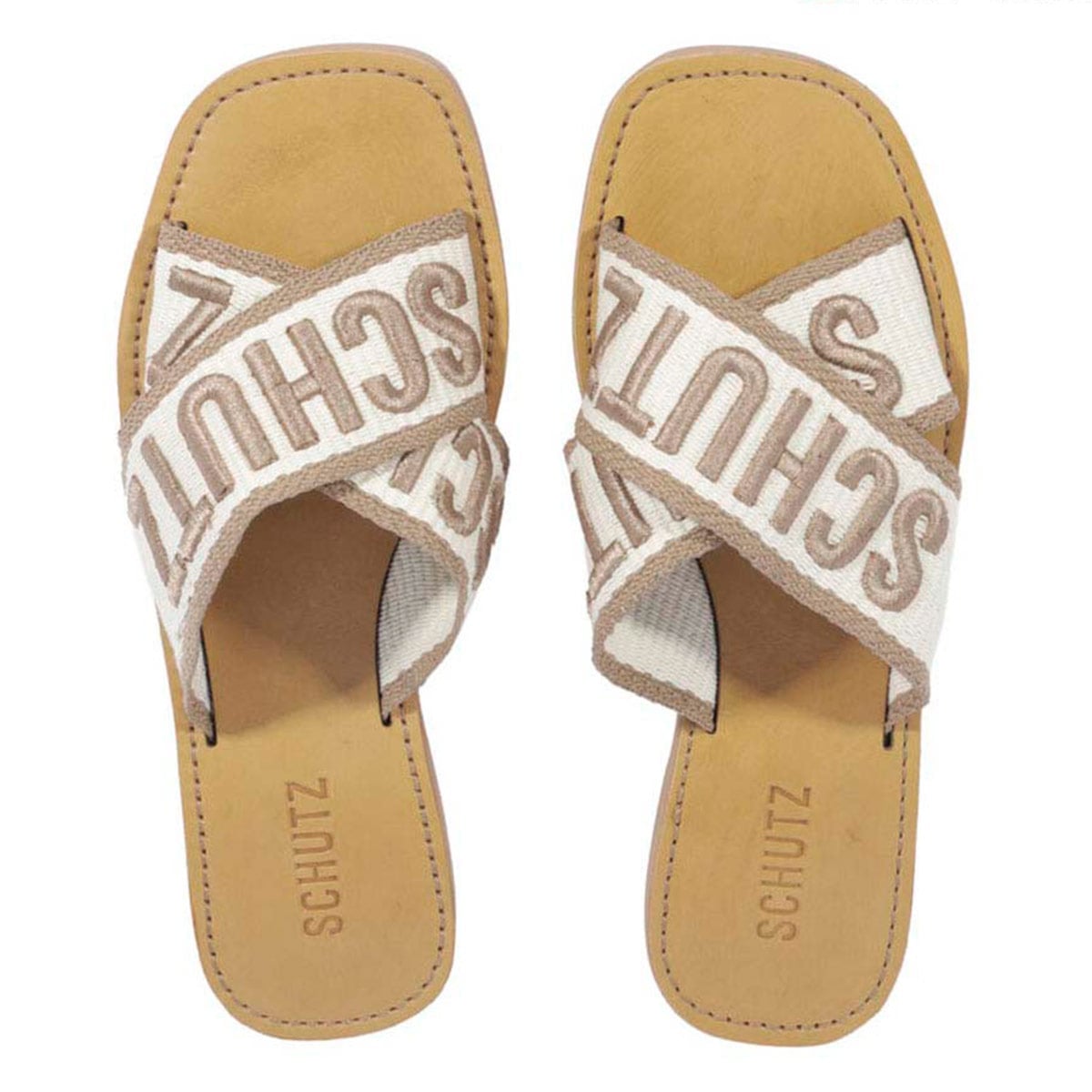 SANDALIAS MUJER SCHUTZ BEIGE - 5