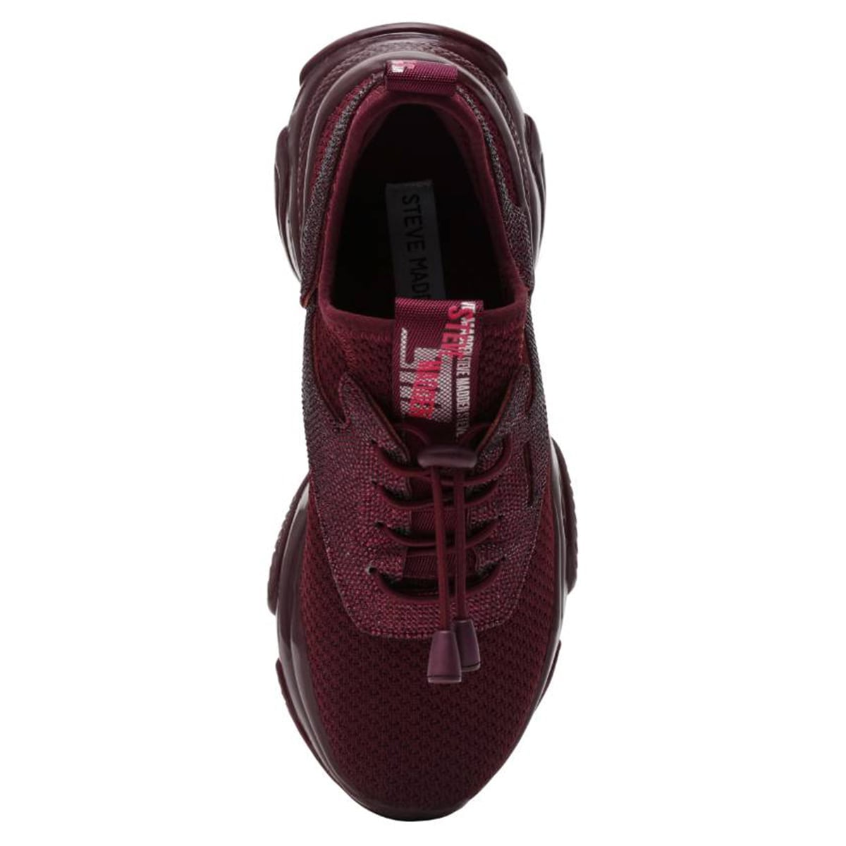 ZAPATILLAS MUJER STEVE MADDEN CASUALES GUINDA MATCH-RE - 4