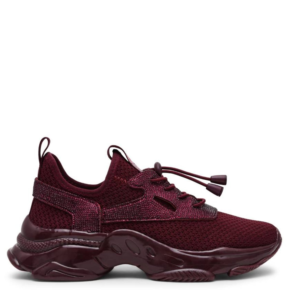 ZAPATILLAS MUJER STEVE MADDEN CASUALES GUINDA MATCH-RE - 1