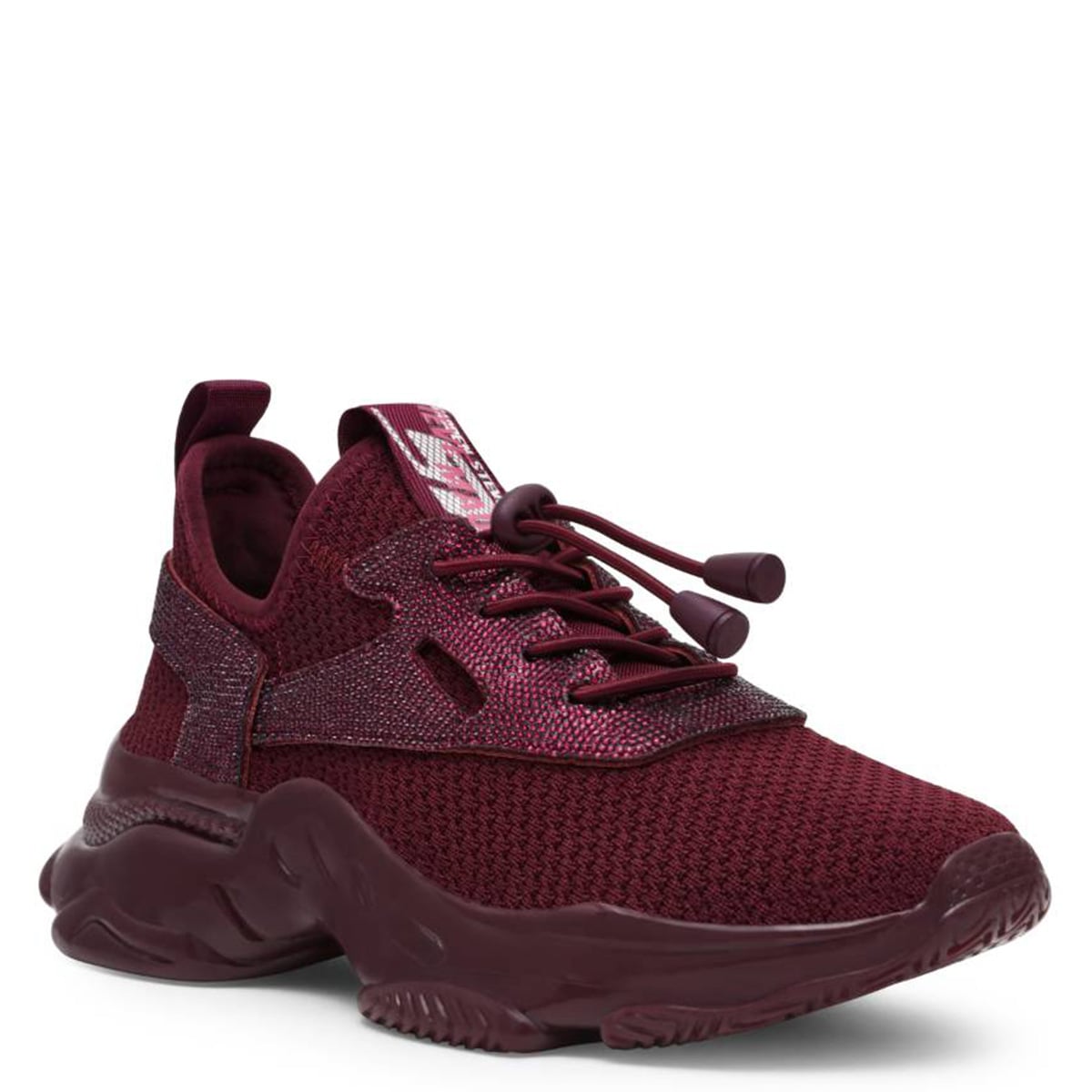ZAPATILLAS MUJER STEVE MADDEN CASUALES GUINDA MATCH-RE - 2