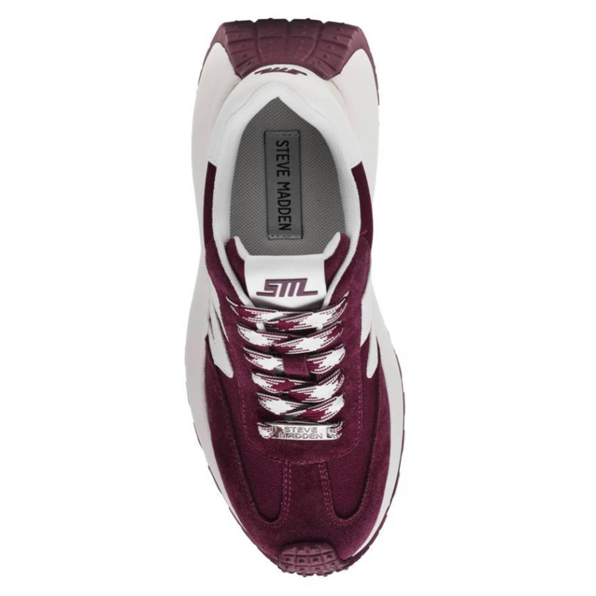 ZAPATILLAS MUJER STEVE MADDEN URBANAS GUINDA SUPERCAMPO - 4
