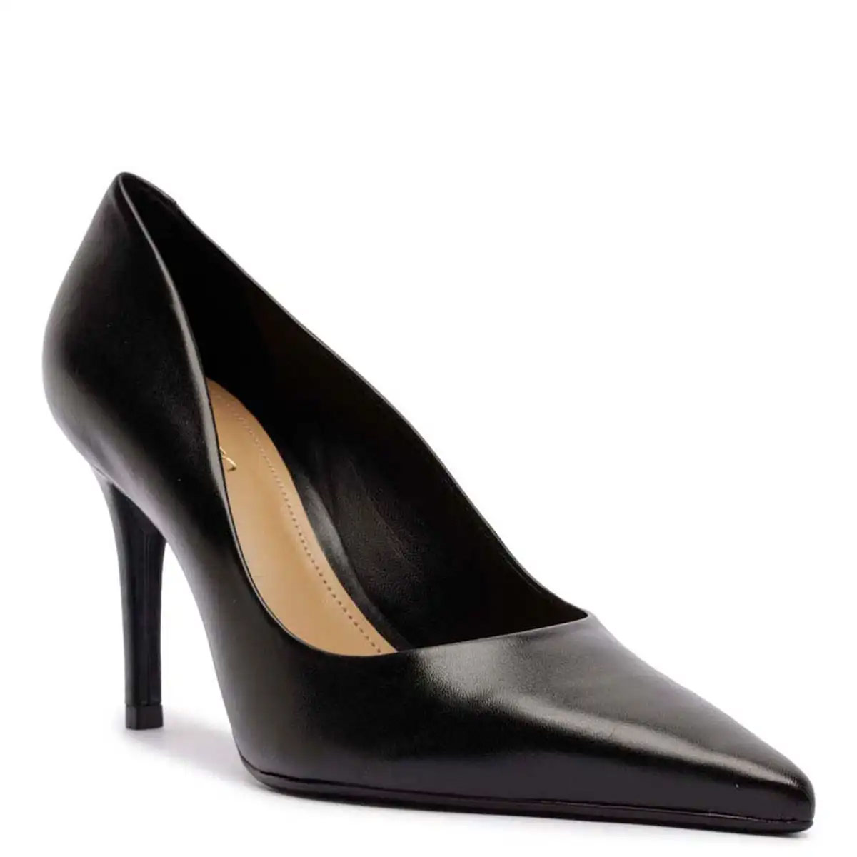 ZAPATOS DE VESTIR CUERO MUJER AREZZO NATURAL - 2