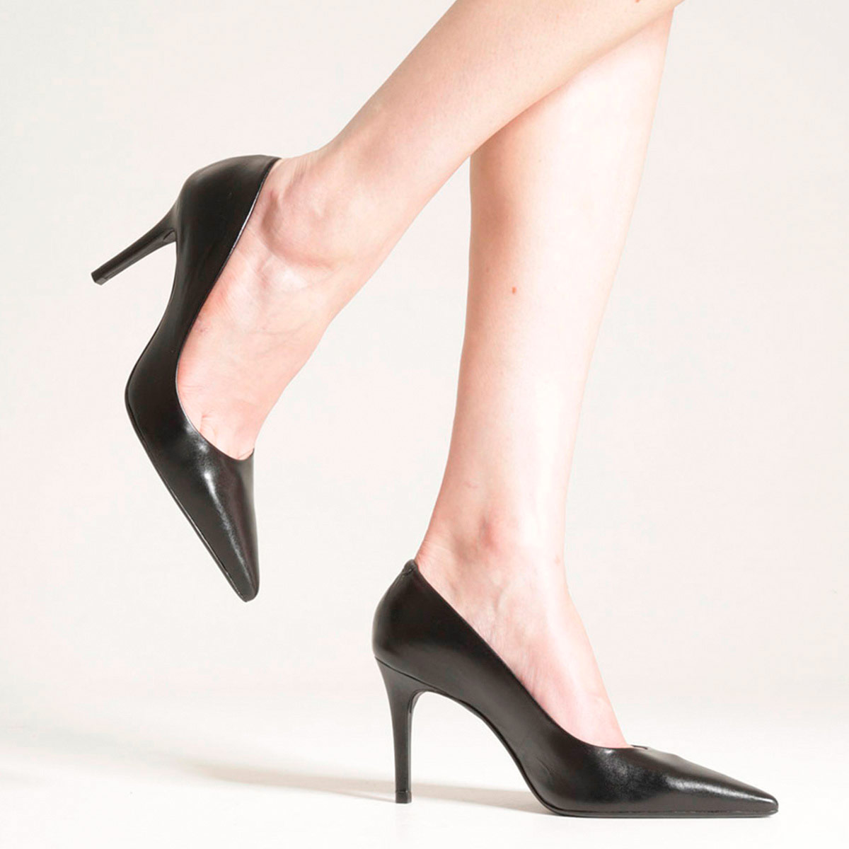 ZAPATOS DE VESTIR CUERO MUJER AREZZO NATURAL - 6