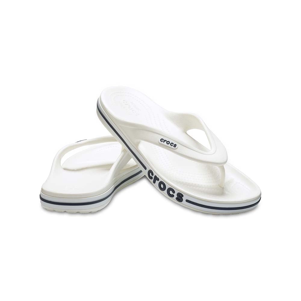 ZUECOS MUJER CROCS BAYABAND FLIP BLANCO - 2