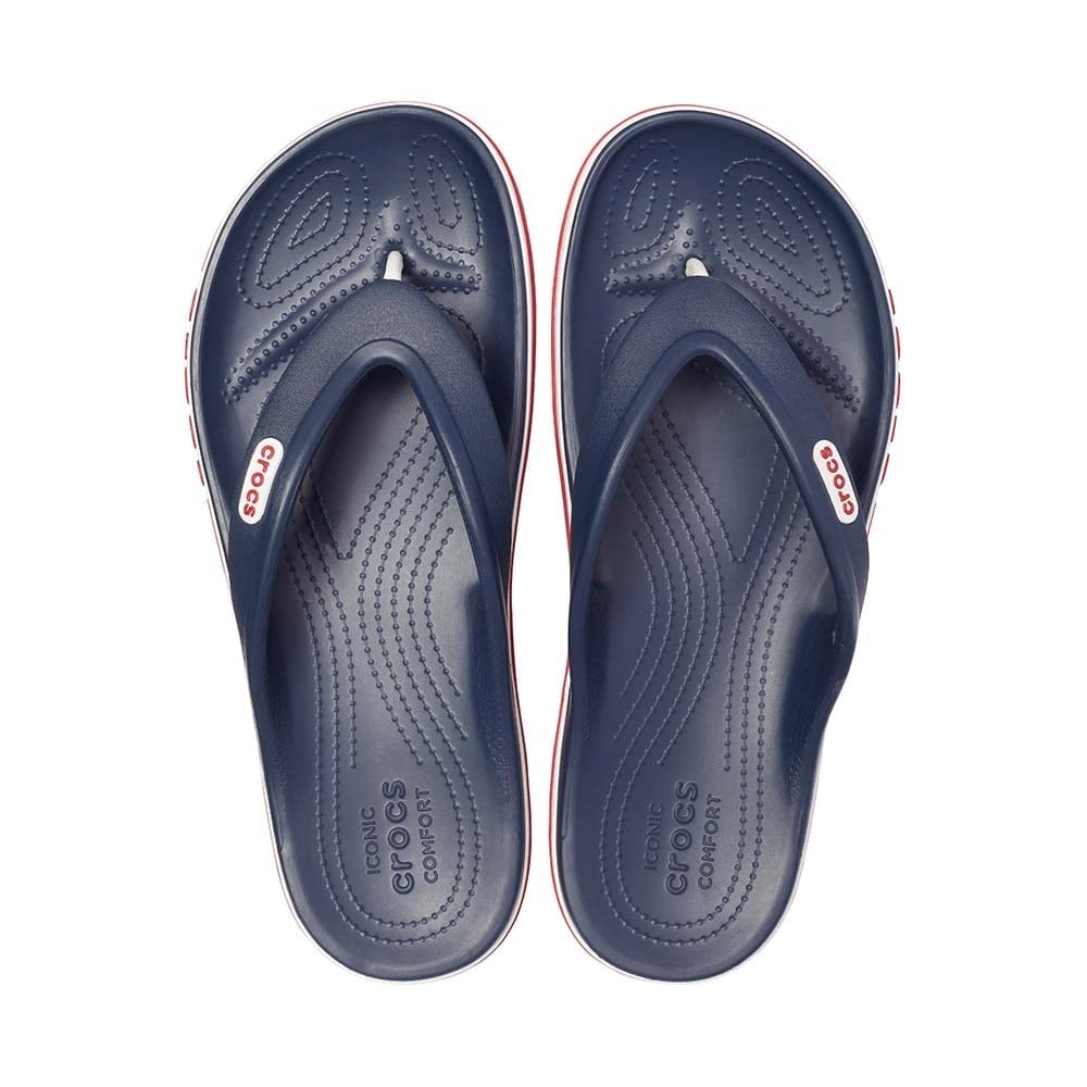 ZUECOS MUJER CROCS BAYABAND FLIP AZUL - 5