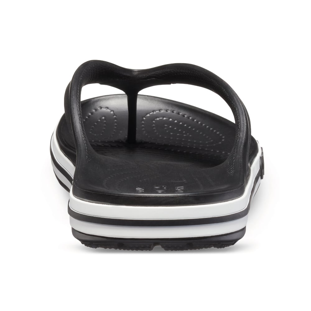 ZUECOS MUJER CROCS BAYABAND FLIP NEGRO - 3