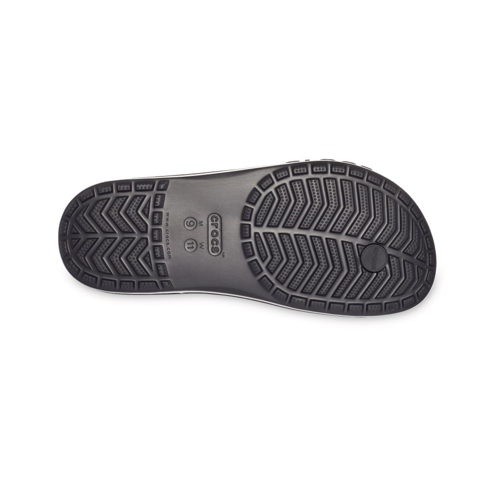 ZUECOS MUJER CROCS BAYABAND FLIP NEGRO - 4