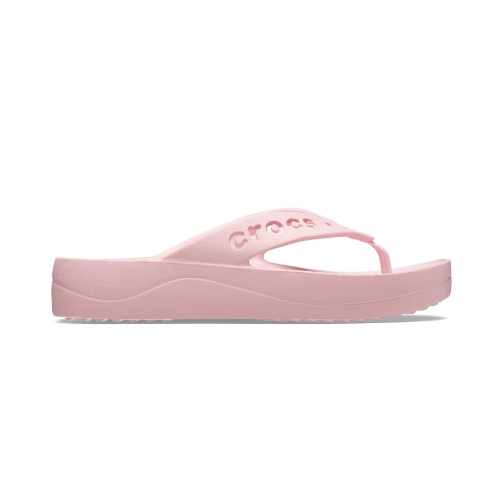 ZUECOS MUJER CROCS BAYA PLATFORM FLIP ROSADO - 1