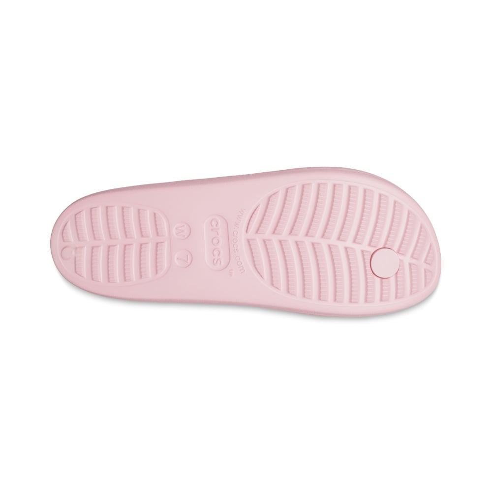 ZUECOS MUJER CROCS BAYA PLATFORM FLIP ROSADO - 4