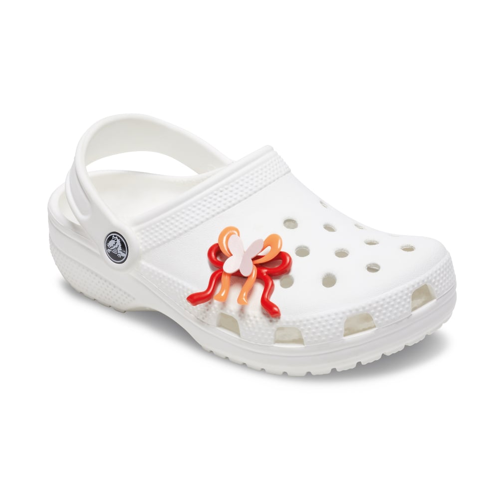 ZUECOS UNISEX CROCS JIBBIT META BUTTERFLY BOW - 2