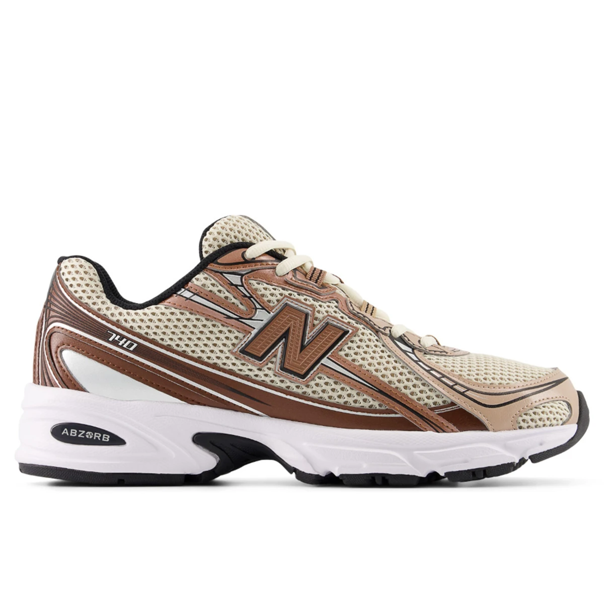 ZAPATILLAS URBANAS MUJER NEW BALANCE 740 MARRÓN - 1