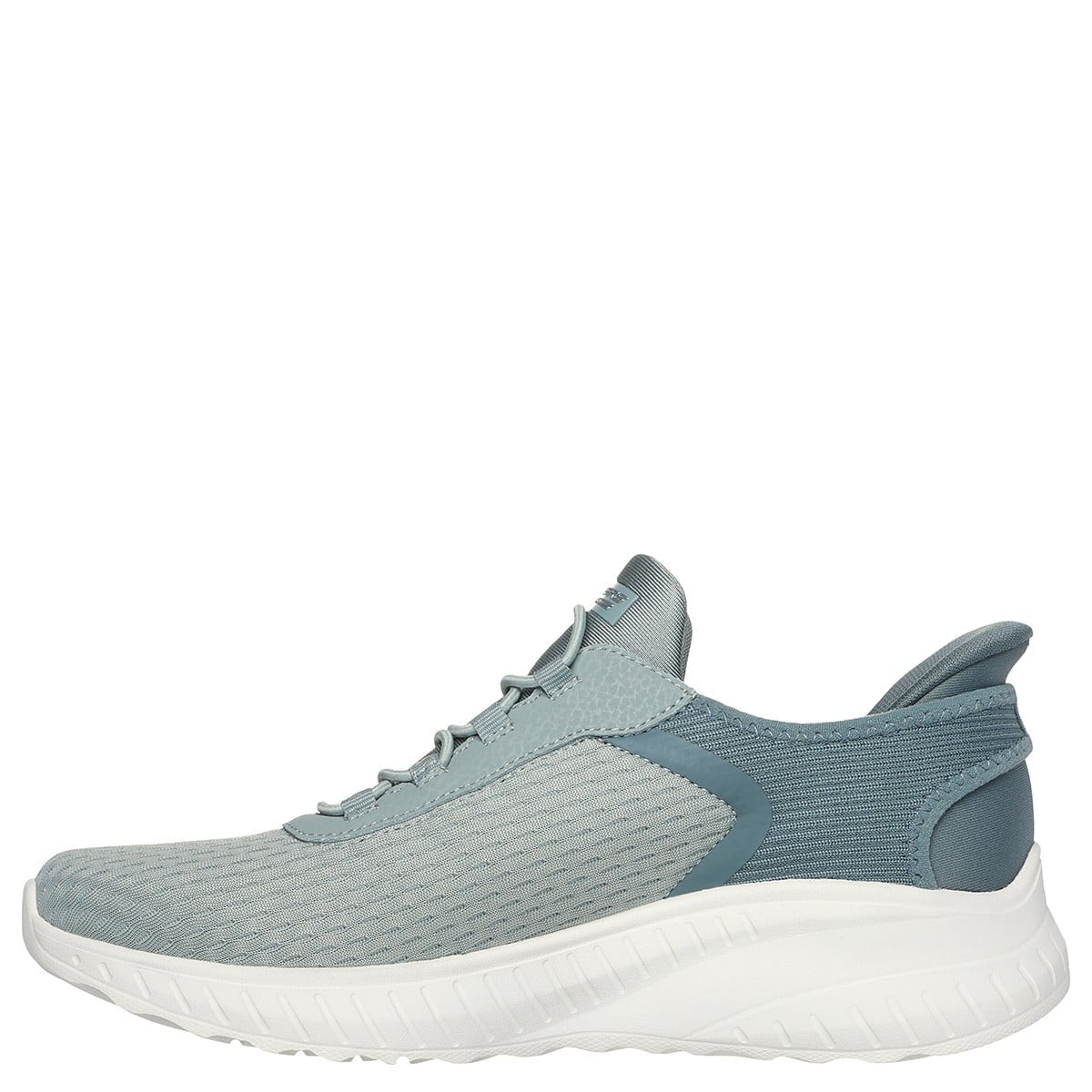 ZAPATILLAS MUJER SKECHERS URBANAS GRIS SLIP INS BOBS SQUAD CHAOS - 3