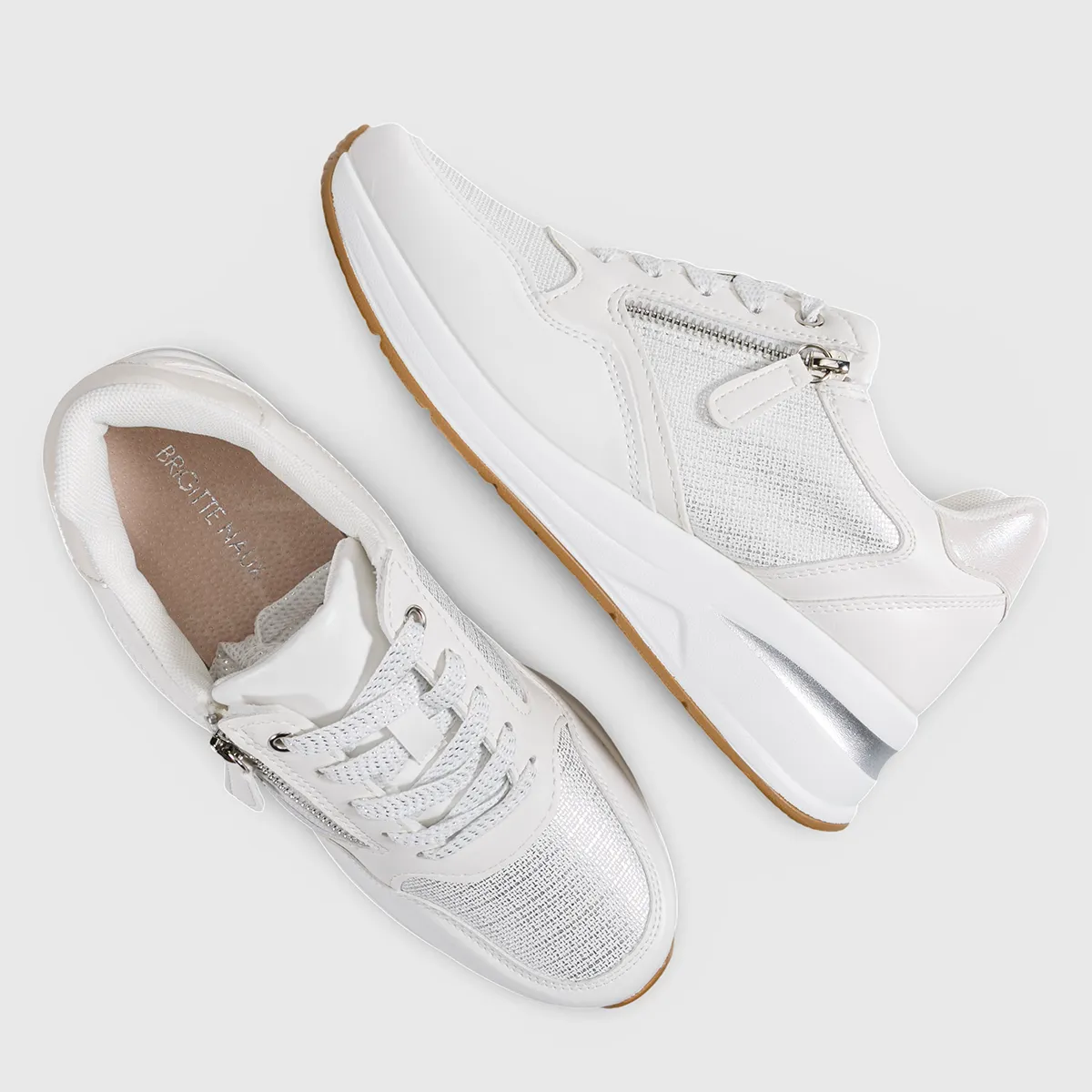 ZAPATILLAS MUJER BRIGITTE NAUX CASUALES ESARO2  - 3
