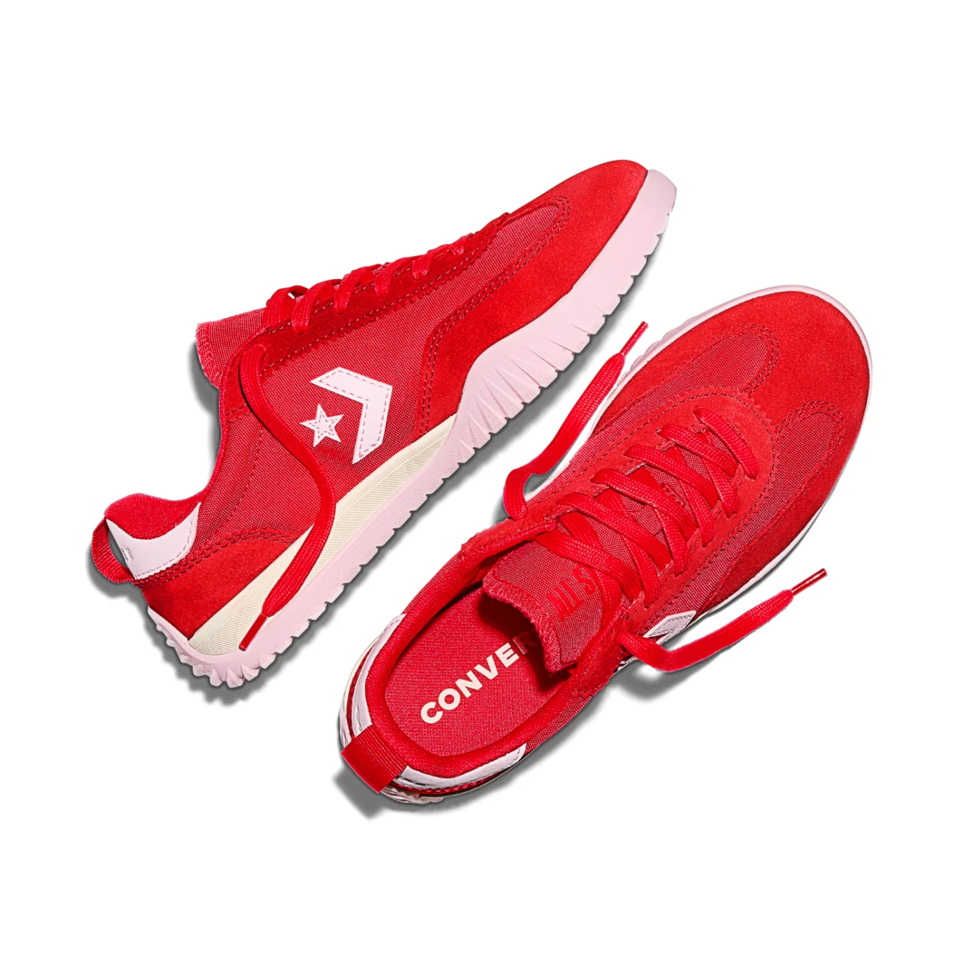ZAPATILLAS MUJER CONVERSE URBANAS ROJO RUN STAR TRAINER - 3