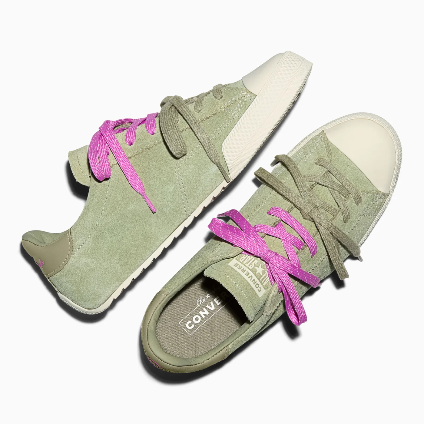 ZAPATILLAS MUJER CONVERSE URBANAS VERDE CHUCK TAYLOR LO - 3