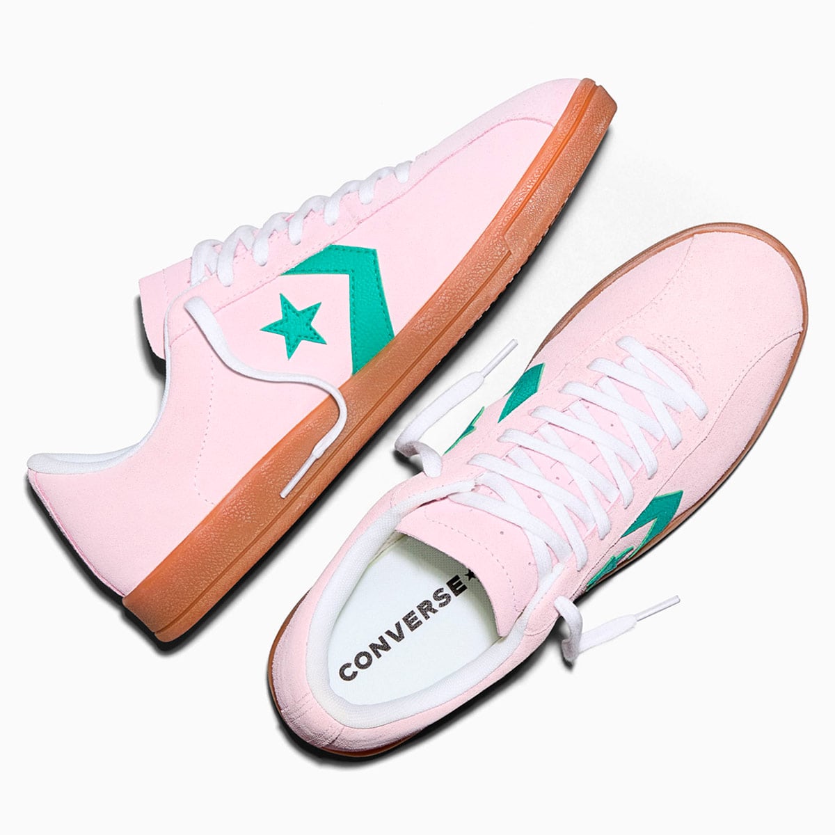 ZAPATILLAS MUJER CONVERSE URBANAS ROSADO ALL STAR CLASSIC TRAINER SUEDE - 4