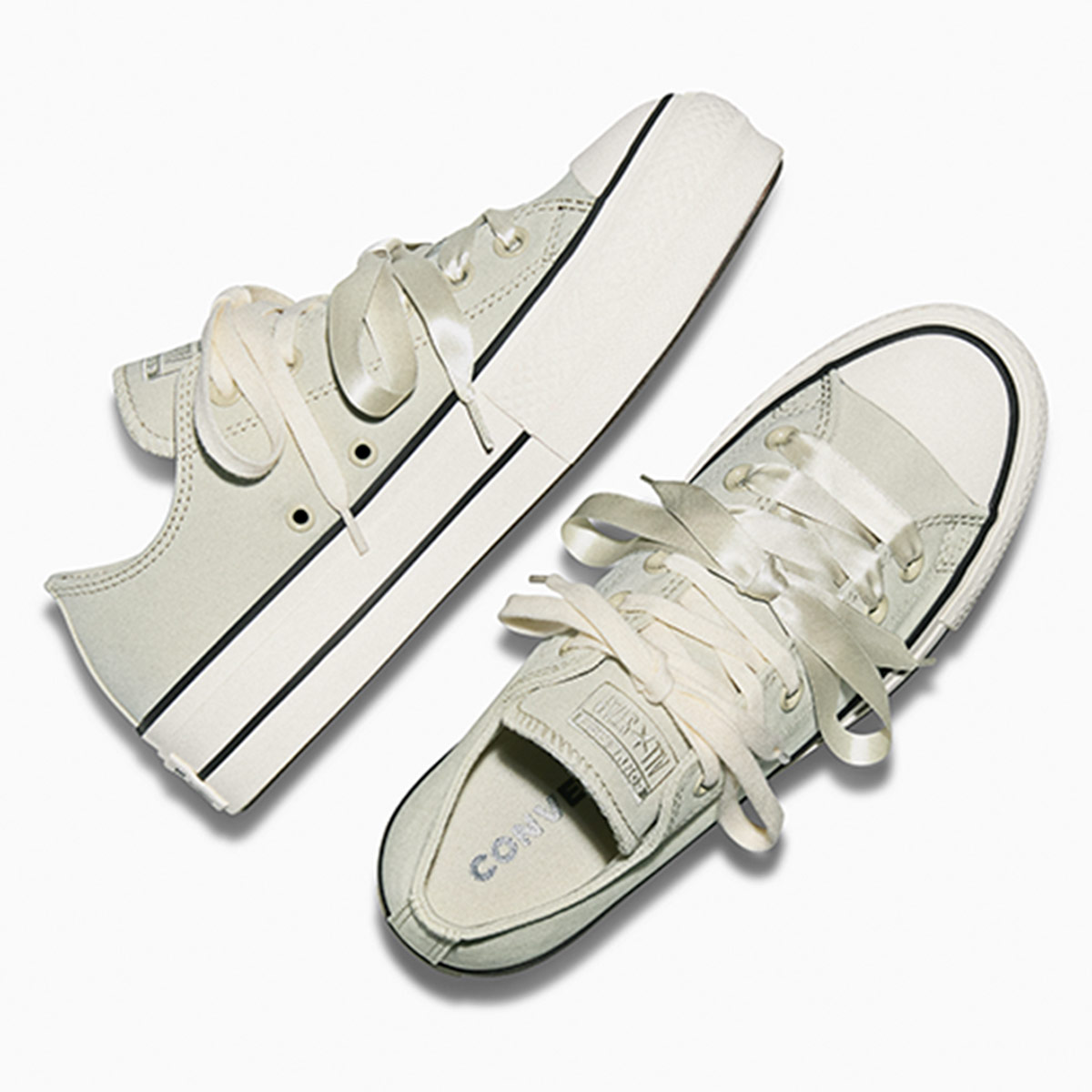 ZAPATILLAS MUJER CONVERSE URBANAS CHUCK TAYLOR ALL STAR LIFT PLATFORM PEACHED CANVAS - 4