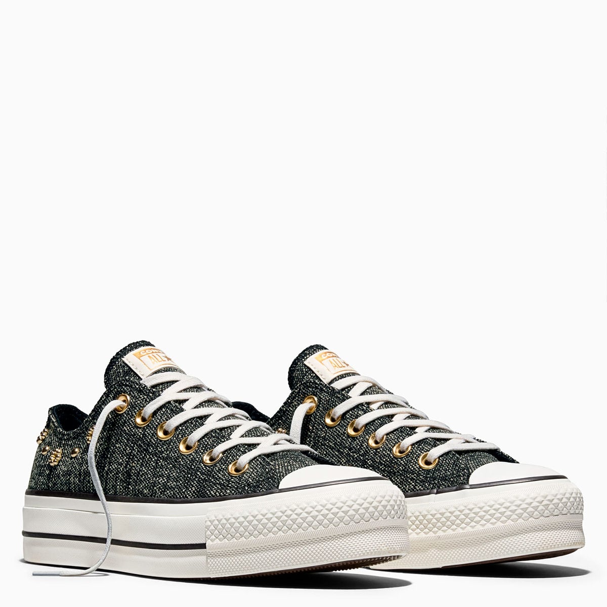 ZAPATILLAS MUJER CONVERSE URBANAS CHUCK TAYLOR ALL STAR LIFT PLATFORM HEATHERED GLAM - 2