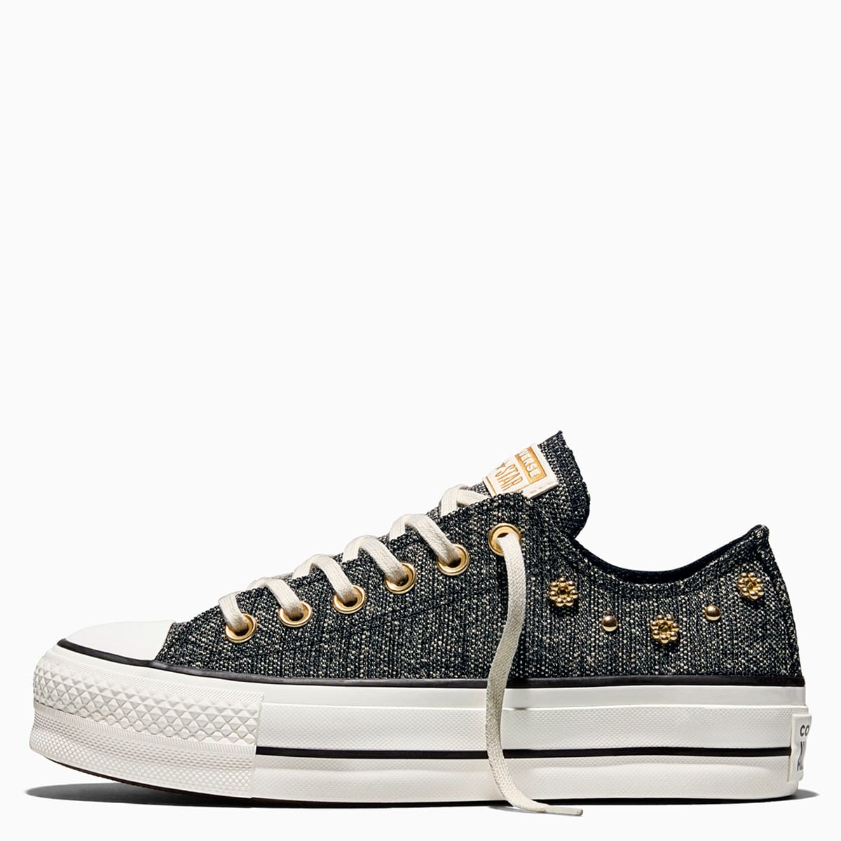 ZAPATILLAS MUJER CONVERSE URBANAS CHUCK TAYLOR ALL STAR LIFT PLATFORM HEATHERED GLAM - 3