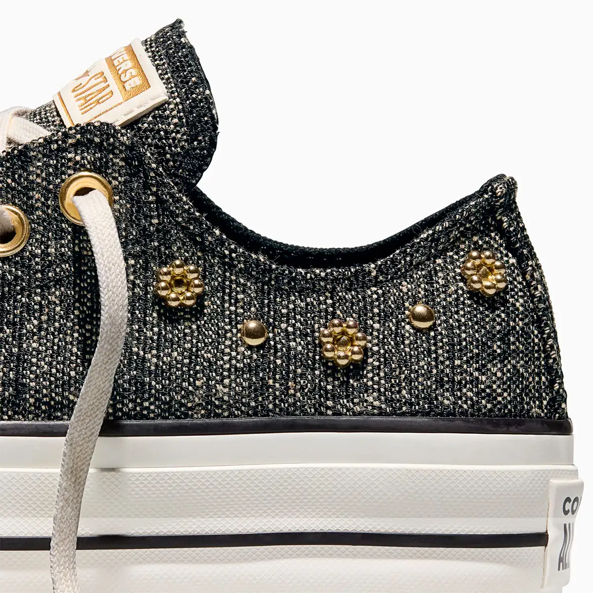 ZAPATILLAS MUJER CONVERSE URBANAS CHUCK TAYLOR ALL STAR LIFT PLATFORM HEATHERED GLAM - 7