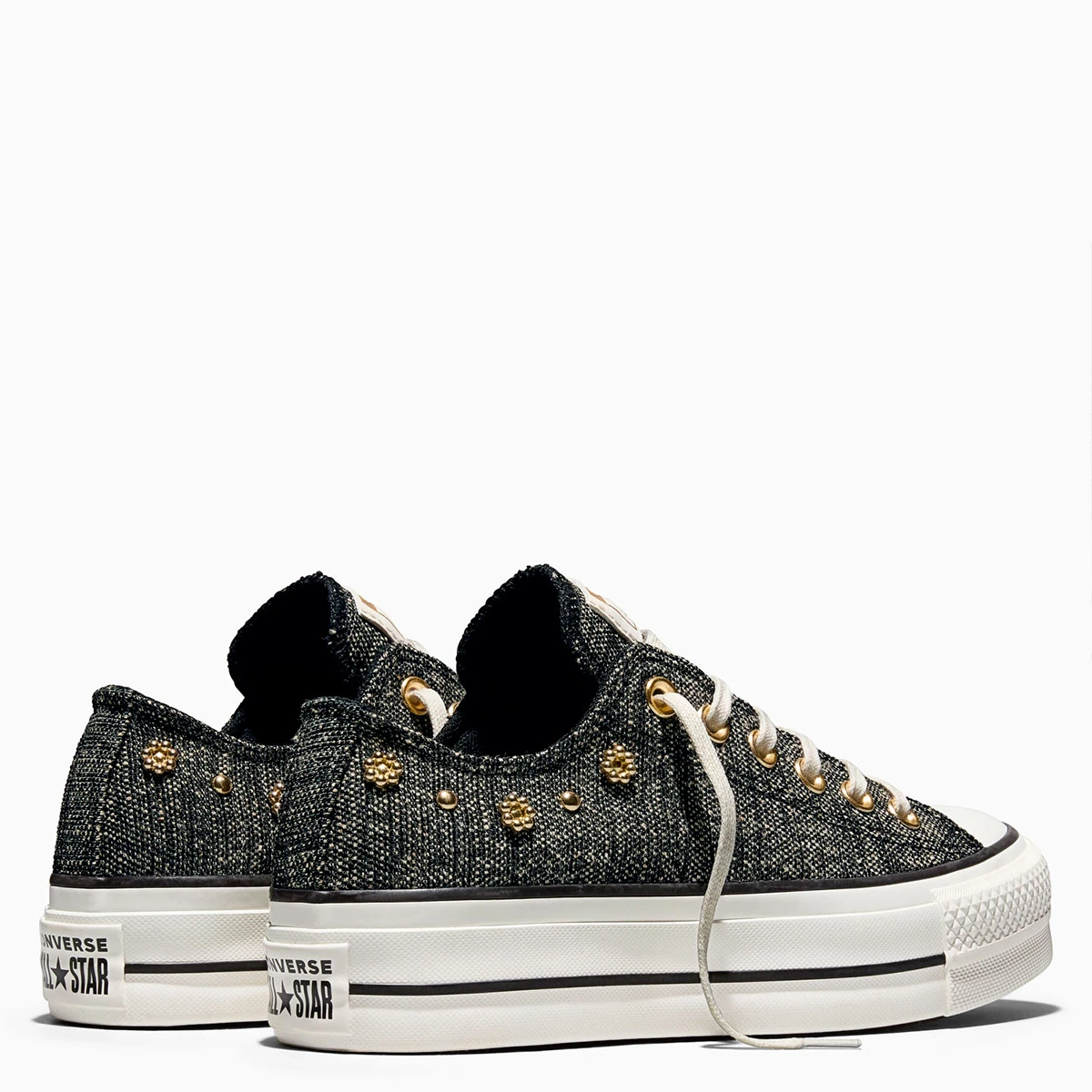 ZAPATILLAS MUJER CONVERSE URBANAS CHUCK TAYLOR ALL STAR LIFT PLATFORM HEATHERED GLAM - 5