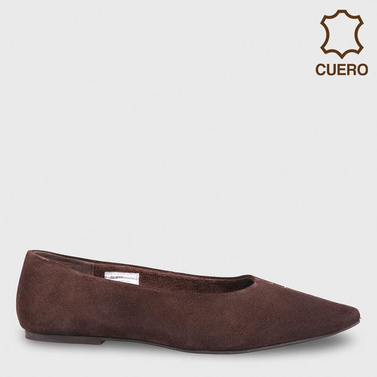 BALLERINA CUERO MUJER MARQUIS CASUAL SPORT MUNTA - 1