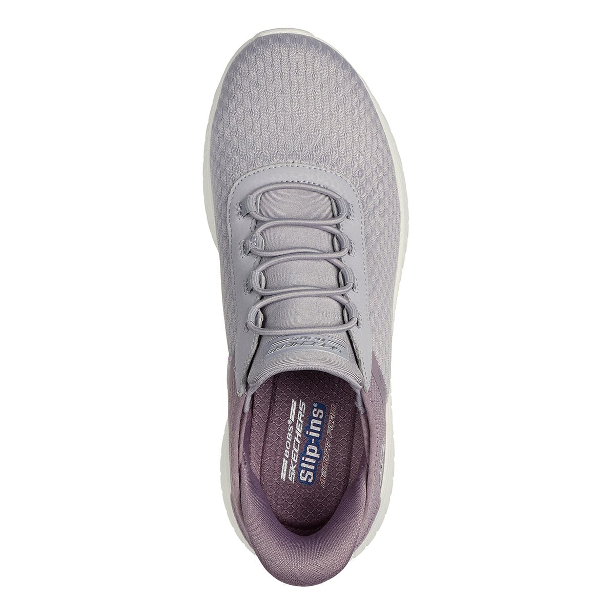 ZAPATILLAS MUJER SKECHERS URBANAS LAVANDA BOBS SQUAD CHAOS - 4